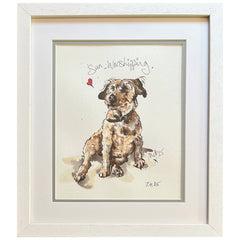 Sun Worshipping - A4 Giclée Print