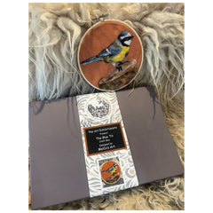Needle Felting Box (The Blue Tit)