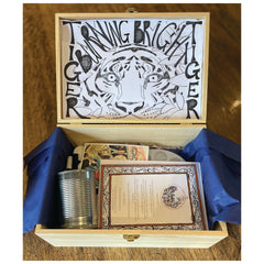 Magically Wild Paint a Wooden Box (Tiger Tiger)